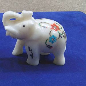 3-3.jpg Handcrafted Baby Marble Inlay Elephants – Exquisite Elegance for Your Home