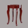Brown Wooden & Light Stand For Marble Table Top