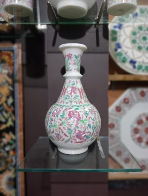 oplus_48 Master Piece Of Marble Inlay Art Vase For Home Decor