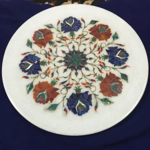 marble-inlay-plate-8.webp 30cm Practical Size Budget Friendly White Marble Inlay Plate
